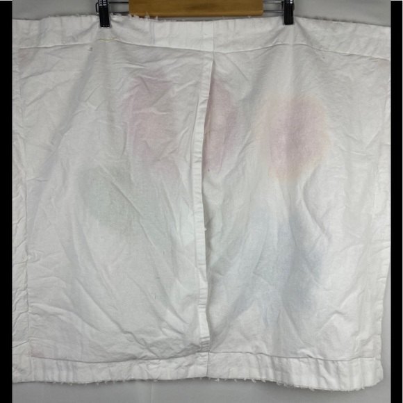 Cotton floral stitched/ embroidered pillow cover 26” x 21” - Picture 4 of 5